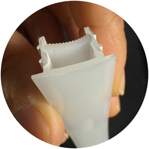 5mm 8mmフレキシブルストリップLedシリコンチューブネオンシリコンランプディフューザー1010 10x10mmリニアLED用シリコンディフューザー - Product Image 5