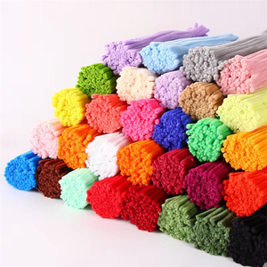 Limpiapipas de Chenilla Trenzados DIY con Diseño de Flor de Terciopelo para Manualidades y Creación Floral Tradicional China - Product Image 6