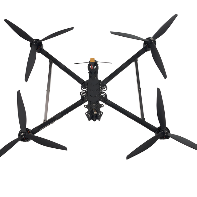 10 Inch FPV Drone Four-axis Carbon Fiber Body 4K Camera 10 km Control Distance China