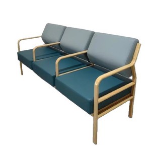 Sillas de espera Ke Ming, fila de tres asientos con reposabrazos para vestíbulos de hospitales y áreas públicas - Product Image 4