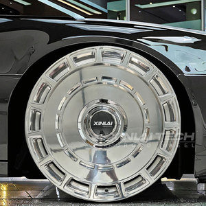 ล้อแม็กซ์โครเมียมขัดเงา XINLAI Luxury Forging ขนาด 17 18 19 20 21 22 นิ้ว สำหรับรถยนต์ Range Rover Vogue Mercedes Benz Maybach Rollsroyce - Product Image 2