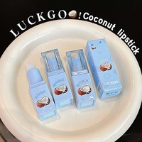 LUCKGO 2-stappen Lipverzorgingsset Hydraterende Lipbalsem & Glansrijke Lipoli Duo Diepgaande Reparatie Droge, Gescheurde Lippen Behandeling voor Volle, Vochtige Lippen