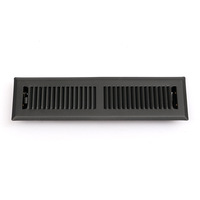 Grille d'aération en métal CTFV anti-rouille de haute qualité, populaire, pour retour d'air, 2*12 1RA