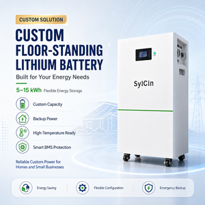 แบตเตอรี่โซลาร์แบบตั้งพื้น 48V 200Ah 10kWh LiFePO4 ESS ทนความร้อนสูง สำหรับสถานีฐานโทรคมนาคม ระบบกักเก็บพลังงานแสงอาทิตย์ - Product Image 1