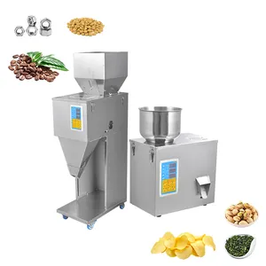 granule filling machine 999 g 500g 200g 100g manual seed coffee beans weigh and filling machine