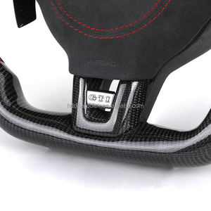 <span class=keywords><strong>Volante</strong></span> LED de fibra de carbono personalizado para Volkswagen VW Glof R <span class=keywords><strong>5</strong></span> 6 7 6R MK6 MK7 <span class=keywords><strong>GTI</strong></span> Polo Passat CC Scirocco Jetta t-roc - Product Image 4