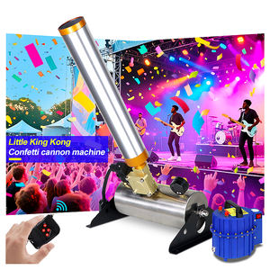 SHTX Pack de 2 Cañón de confeti eléctrico para escenario TNT para revelación género minimáquina confeti con bombas humo colores - Product Image 3