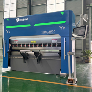 Hunsone <span class=keywords><strong>CNC</strong></span> Báo Chí phanh máy tự động thủy lực tấm kim loại Máy gấp - Product Image 5