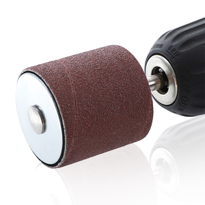 Carpintería Drive Spindle Lijado Tambor Lijadora Kit <span class=keywords><strong>de</strong></span> herramientas Pulido Limpieza Ruedas Cabeza Tambor abrasivo Lijadora Mangas Set - Product Image 2