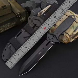 Cuchillo Táctico de Supervivencia y Caza BK 0084BKXLE-B, Personalizable, con Mango G10 y Hoja Recta de Acero Inoxidable - Product Image 1