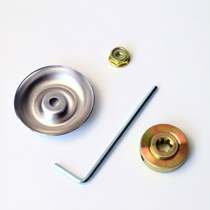 HZPJ Universal Nouvelle Tête de travail pour tondeuse à gazon, Pièces et accessoires, Boîte de vitesses pour débroussailleuse avec kit d'outils à écrous de serrage en 4 pièces - Product Image 1