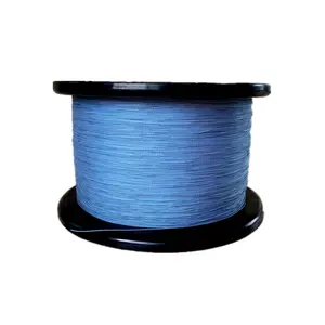 NC Factory high strength synthetic uhmwpe rope 3mm 4mm grey blue