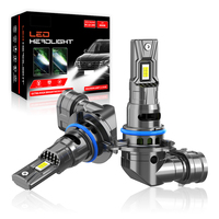 Lampu Depan LED YUFING G30 Berkualitas Tinggi Super Terang Plug in 9006 HB4 H7 45W 4800LM untuk Mobil Sonata Vespa Sprint Peugeot 206