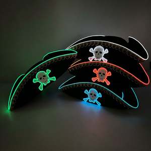 Sombrero de Vaquero con Lentejuelas LED Intermitentes Personalizado Directo de Fábrica, Unisex, para Fiestas, Espectáculos o Pesca, Venta al Por Mayor - Product Image 5