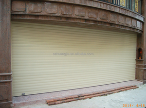 Industri Aluminium Paduan Interior Roller Shutter Peluru Bukti Pintu Garasi - Product Image 4