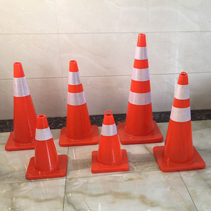 Xzl 30 Inch Cam Giao Thông Cone Phản Quang PVC Nhựa Với Giá Rẻ Cao Su Cơ Sở An Toàn Đường Cảnh Báo Dấu Hiệu - Product Image 1