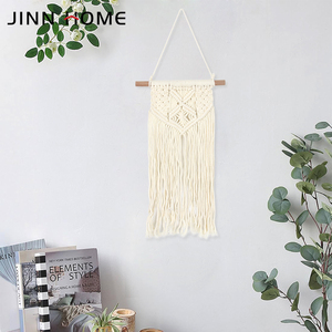 Nueva llegada DIY artesanía cuerda de algodón decoración colgante Simple Homestay tapiz nórdico tejido <span class=keywords><strong>atrapasueños</strong></span> - Product Image 2