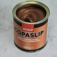 Original MOLYSLIP COPASLIP senyawa anti macet,gemuk tembaga suhu tinggi,gemuk perakitan suhu tinggi,500g,pasta anti macet berbah