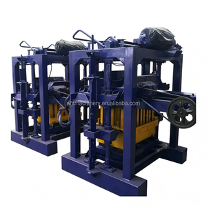 Máquina Manual para Fabricar Bloques de Pavimento Huecos de Cemento QT4-35, Molde de Cemento Vibratorio para Cenizas Volantes y Hormigón para Industrias de la Construcción - Product Image 2