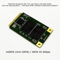 SSD mSATA de 256 GB, Velocidad Superior, Rentable, Firmware Optimizado, Rendimiento Estable, Tecnología SLC para Servidores de Computación Integrados