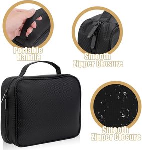 Sacs à maquillage personnalisés avec logo d'usine, sacs à cosmétiques, sacs à maquillage professionnels pour les voyages - Product Image 5