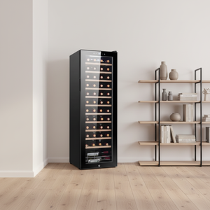 Frigorifero Termoelettrico Moderno in Acciaio Inox per Birra e Vino, 138L, 48 Bottiglie, per Supermercati Commerciali - Product Image 5