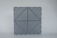 Baldosas Patentadas Tridimensionales 3D de 400*400*18mm, Antideslizantes, de PVC, Encajables, para Piso de Garaje, Modernas, para Exteriores