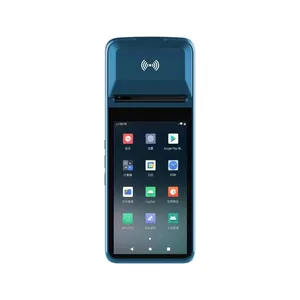 Pantalla táctil portátil Nfc <span class=keywords><strong>Android</strong></span> 11 Sistema portátil <span class=keywords><strong>Pos</strong></span> con impresora Terminal de pago inalámbrico - Product Image 1