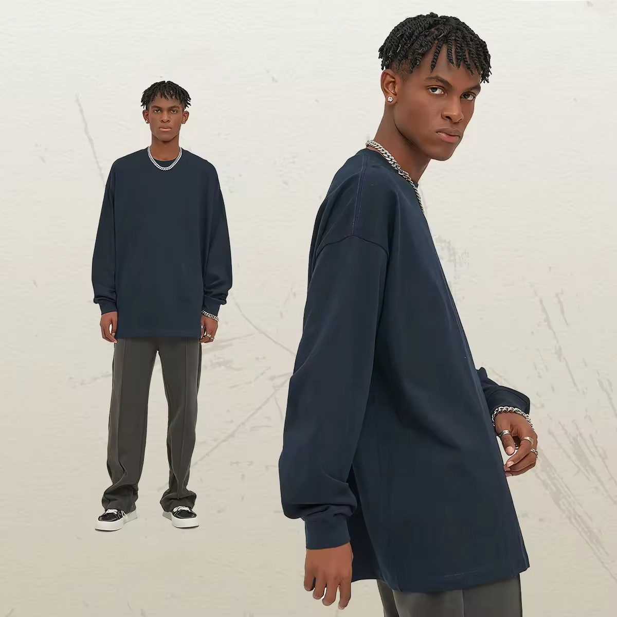 2115สีน้ำเงินกรมท่า