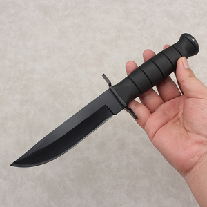 Dao chiến thuật lưỡi liền cán cứng, cán cao su, đa năng dùng cho cắm trại ngoài trời - Product Image 5