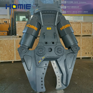 Phế Liệu Sân Phá Hủy Tập Tin Đính Kèm Di Động Thủy Lực Kim Loại Thép H I Chùm Cắt Cắt Cho 25 Tấn Máy Xúc - Product Image 6