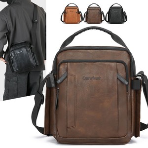 Haute qualité hommes décontracté concepteur en <span class=keywords><strong>cuir</strong></span> PU fronde épaule <span class=keywords><strong>sac</strong></span> de messager mode Style fermeture <span class=keywords><strong>à</strong></span> glissière Polyester doublure <span class=keywords><strong>pas</strong></span> <span class=keywords><strong>cher</strong></span> - Product Image 1