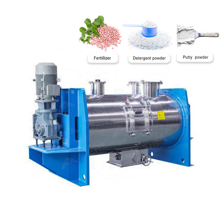 Powder Mixing And Drying Machine Detergent Powder Mixer for Fertilizer Dry Mortar Pigment Road Marking Paint Powder