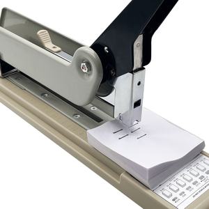 <span class=keywords><strong>Agrafeuse</strong></span> Manuelle de Bureau Grande Capacité, Fourniture de Papeterie, <span class=keywords><strong>Agrafeuse</strong></span> Robuste à <span class=keywords><strong>Bras</strong></span> <span class=keywords><strong>Long</strong></span> Portée, 200 Feuilles, Format A3 A4, Vente en Gros - Product Image 4