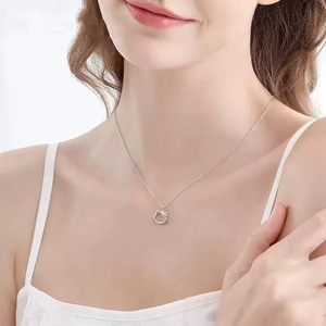<span class=keywords><strong>Collar</strong></span> de Gato para Mujer; Cadena para Clavícula Dulce y Linda con Colgante de Temperamento Moderno, Regalo de San Valentín - Product Image 2