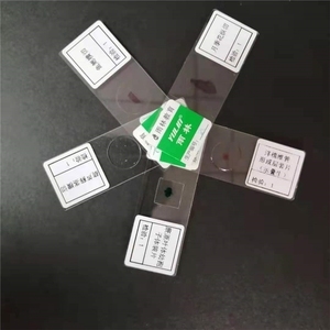 50 Portaobjetos de Vidrio para <span class=keywords><strong>Microscopio</strong></span> de Laboratorio de Biología 7101, Portaobjetos Instructivos para Botánica, Zoología y Parásitologia y Preparación Oral - Product Image 2