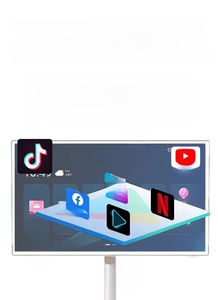 Hiseeview 27/32-Inch Portable Smart TV Digital Poster Infrared Touchscreen 4K Resolution Indoor/<b>Outdoor</b> Movable <b>Wireless</b> Display - Product Image 5