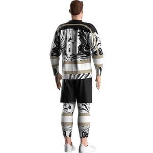 Maillot de Hockey Canada pour Hommes, Coupe Oversize, Manches Longues, Léger, Sublimé, Tenue de Terrain, Vêtement de Mode pour Équipe - Product Image 6