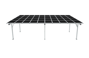 Carport commercial en alu avec solution de montage solaire simple, fondation en acier conçue pour l'installation de panneaux solaires - Product Image 5