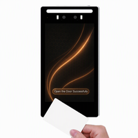 Thinmoo 8 pouces Android Palmprint reconnaissance contrôle d'accès interphone visuel reconnaissance de code QR, carte d'identité glisser la télécommande