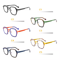 Haut de gamme acétate Antique lunettes lunettes montures optiques lunettes de stratification montures de lunettes italiennes pour hommes femmes
