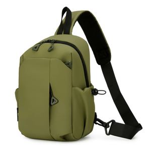 2025 New Waterproof Oxford Custom logo Low Moq Colorful <b>Men</b> Women <b>Shoulder</b> Crossbody Handbag Sports Causal Messager Chest <b>Bag</b> - Product Image 3