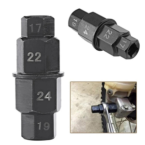 Herramienta Universal para Extraer el Eje Hexagonal de la <span class=keywords><strong>Rueda</strong></span> Delantera de Motocicletas de 17, 19, 22 y 24 mm, Pieza Duradera para el Mantenimiento de Motos - Product Image 4