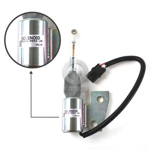 Электромагнитный клапан остановки двигателя SA-4941-24 <span class=keywords><strong>3991168</strong></span> 3964628 для двигателей Cummins 4BT и Hyundai R130 (12В/24В) - Product Image 5