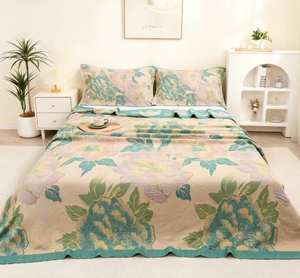 Couverture <span class=keywords><strong>de</strong></span> canapé écologique pour la maison, toutes saisons, 200*230cm, motif floral <span class=keywords><strong>de</strong></span> pivoine <span class=keywords><strong>rouge</strong></span> tibétain - Product Image 5