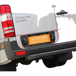 Lampe de plaque d'immatriculation arrière Mercedes-Benz A9009061200 pour camping-car en plastique noir - Product Image 2