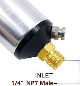 Filtre-régulateur d'air comprimé durable 1/4 NPT avec séparateur d'huile et d'<span class=keywords><strong>eau</strong></span> pour pistolet de pulvérisation HVLP - Product Image 6
