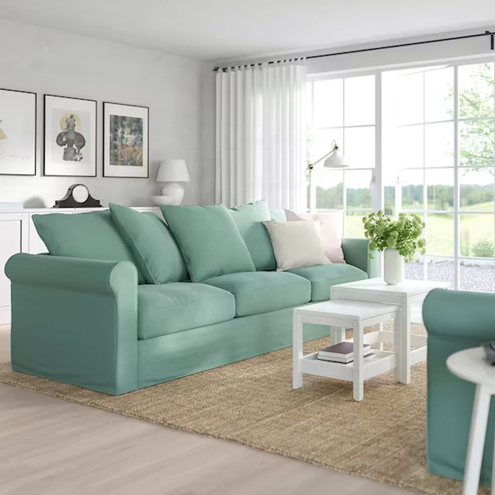 Best-Selling High Quality Leisure Commercial Modern Style Hotel Home Living Room Fabric Sofa Set