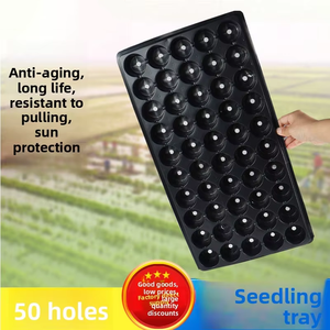 Vassoio per Semina Rettangolare <span class=keywords><strong>a</strong></span> 50 Fori, Vaso per Piantine, Attrezzo per la Semina, Vassoio in Plastica per Ortaggi, Vendita all'Ingrosso - Product Image 6
