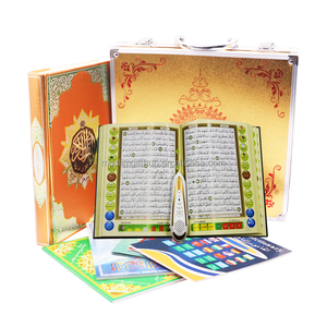 Hot-Sale Populaire Islamitische M9 4G Cijfers Digitale Heilige Koran Sprekende Pen Crème Koran Met Pen